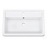Monza Matt Grey 600mm Wide Wall Mounted Vanity Unit