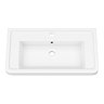 Monza Matt Grey 750mm Wide Wall Mounted Vanity Unit