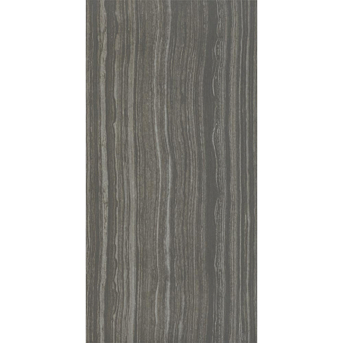 Monza Mocha Wood Effect Tile - Wall and Floor - 600 x 300mm  In Bathroom Large Image