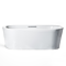 Monza Modern Freestanding Cast Iron Bath - 1700 x 800mm
