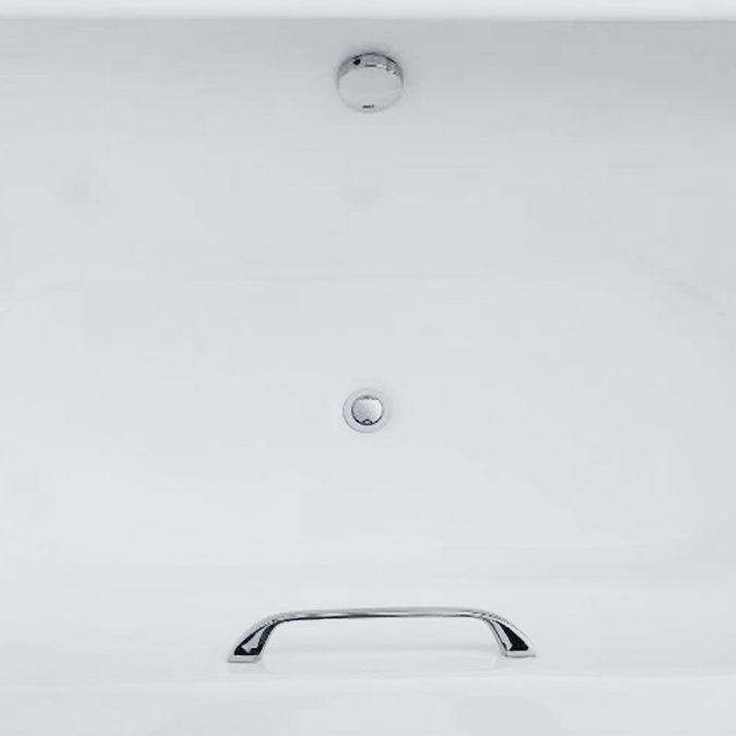 Monza Modern Freestanding Cast Iron Bath - 1700 x 800mm