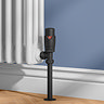 Monza Matt Black Angled Thermostatic Radiator Valves - Energy Saving