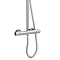 Monza Modern Round Thermostatic Shower (300mm Head - Chrome)  Profile Large Image