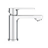 Monza Round Modern Basin Mixer Tap + Waste