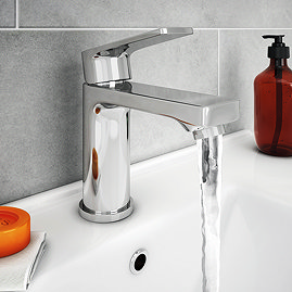 Monza Round Modern Basin Mixer Tap + Waste