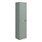Monza Sage Green Vanity Unit, Tall Storage Unit, and Toilet Package