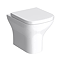 Monza Sage Green Vanity Unit, Tall Storage Unit, and Toilet Package