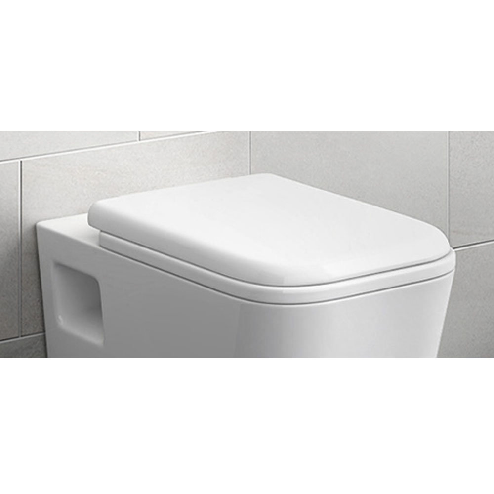 Monza Soft Close Top Fix Toilet Seat Victorian Plumbing UK