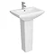 Monza Square 550 1TH Basin + Pedestal Large Image