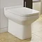 Monza Square Back To Wall Toilet + Soft Close Seat Large Image