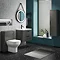 Monza Stone Grey Wall Hung Vanity Bathroom Furniture Package Large Image
