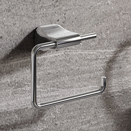 Monza Toilet Roll Holder - Chrome