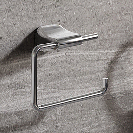 Monza Toilet Roll Holder - Chrome