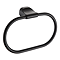 Monza Towel Ring - Matt Black