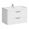 Monza Vanity Unit & Modern Toilet Package  Profile Large Image