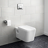 Monza Wall Hung Toilet with Concealed Cistern + Frame Large Image