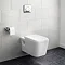 Monza Wall Hung Toilet with Concealed Cistern + Frame Large Image