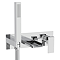 Monza Wall Mounted Bath Tap With Shower Chrome