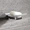 Monza Wall Mounted Glass Soap Dish - Chrome