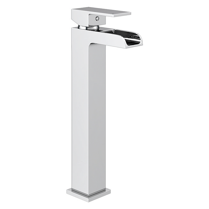 Monza Waterfall High Rise Mono Basin Mixer Tap