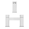 Monza Waterfall Tap Package (Bath + Basin Tap)  Newest Large Image