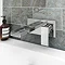 Monza Waterfall Wall Mounted Bath Filler - Chrome Large Image