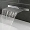 Monza Waterfall Wall Mounted Bath Spout  Profile Large Image