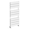Monza White Aluminium Heated Towel Rail 1150 x 500mm Flat Panels