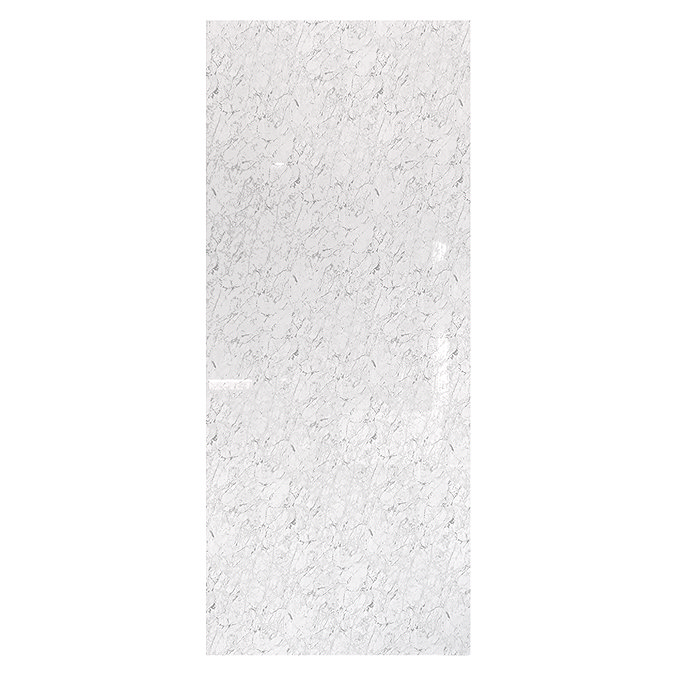 Monza White Granite PVC Shower Wall Panel 2400 x 1000mm