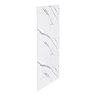 Monza White Marble PVC Shower Wall Panel 2400 x 1000mm