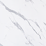 Monza White Marble PVC Shower Wall Panel 2400 x 1000mm