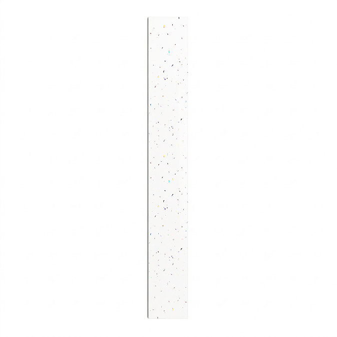 Monza White Sparkle PVC Ceiling Panel - 2700 x 250mm (4 Pack)
