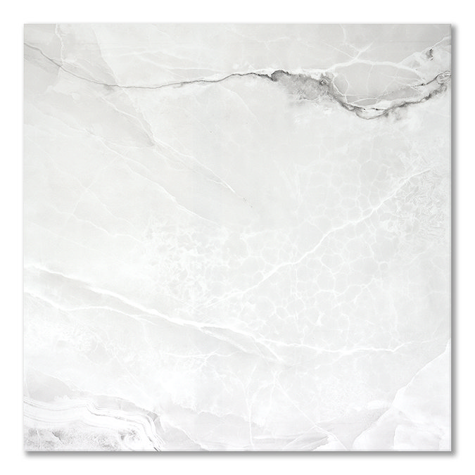 Mottola Pearl Satin Onyx Marble Effect Large Format Tiles - 1000 x 1000mm