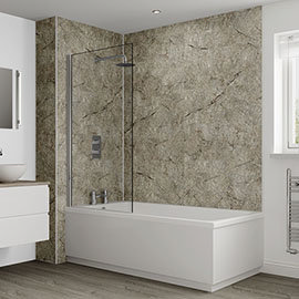 Multipanel Classic Antique Marble Bathroom Wall Panel Medium Image