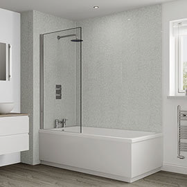 Multipanel Classic Frost White Bathroom Wall Panel Medium Image