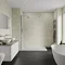 Multipanel Classic Grey Marble Bathroom Wall Panel Large Image