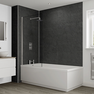 Multipanel Classic Riven Slate Bathroom Wall Panel  Profile Large Image