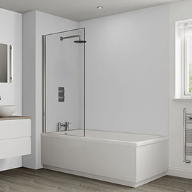 Multipanel Classic White Bathroom Wall Panel Medium Image