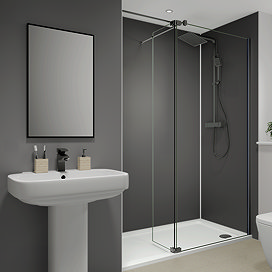 Multipanel Dust Grey Bathroom Wall Panel