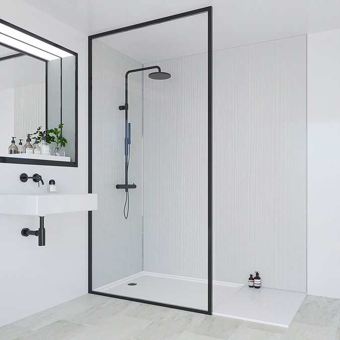 Multipanel Heritage Marlow Linewood Bathroom Wall Panel Feature Large Image