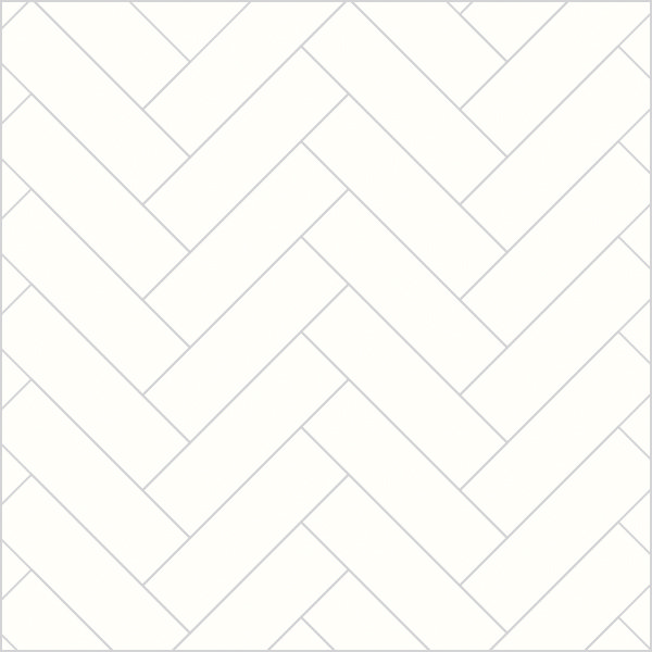 Multipanel Herringbone Tile Effect Bathroom Wall Panel - Alpine White