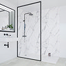Multipanel Linda Barker Calacatta Marble Bathroom Wall Panel  Standard Large Image