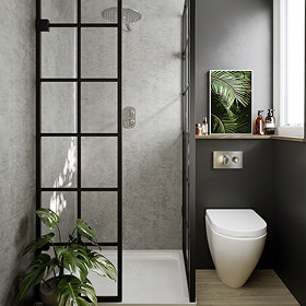 Multipanel Linda Barker Concrete Elements Bathroom Wall Panel Large Image