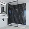 Multipanel Linda Barker Jet Noir Bathroom Wall Panel  Feature Large Image