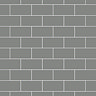 Multipanel Metro Tile Effect Bathroom Wall Panel - Dust Grey