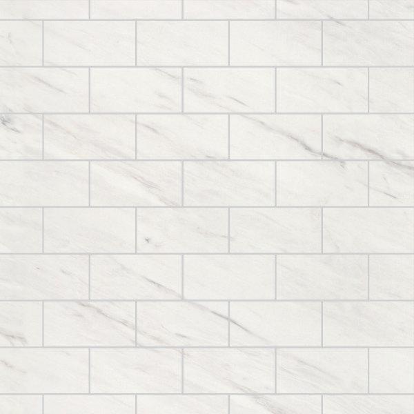 Multipanel Metro Tile Effect Bathroom Wall Panel - Levanto Marble