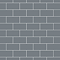 Multipanel Metro Tile Effect Bathroom Wall Panel - Monument Grey