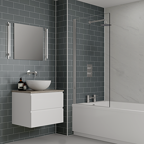 Multipanel Taupe Grey Bathroom Wall Panel