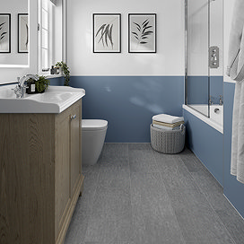 Multipanel Misty Blue Bathroom Wall Panel
