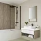 Multipanel Neutrals Collection Creamy White Bathroom Wall Panel  Standard Large Image